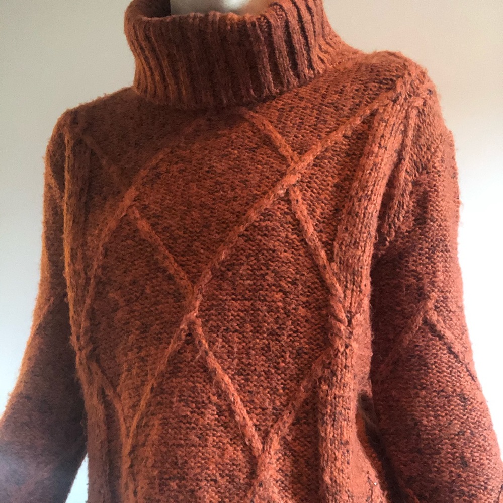 element knit turtleneck sweater